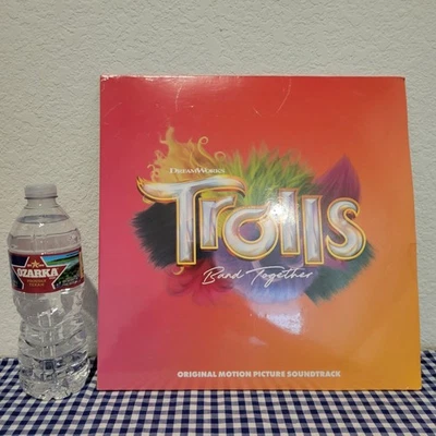Trolls Band Together Pink Colored Vinyl Record Movie Soundtrack - NEW/SEALED - Image 1 of 4