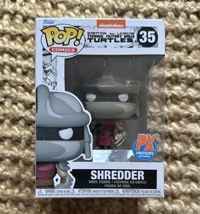 FUNKO POP! VINYL TEENAGE MUTANT NINJA TURTLES SHREDDER PX EXCLUSIVE #35 TMNT NEW - Picture 1 of 5