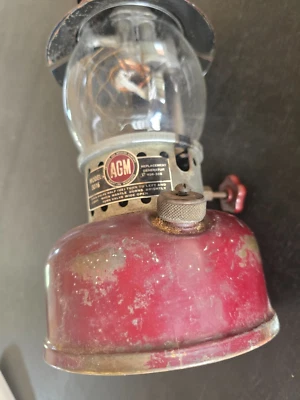 American Gas Machine Model 3016 Vintage Lantern With Coleman Globe - Image 1 of 4
