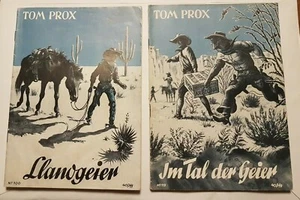 2 Hefte Tom Prox Uta-Verlag Original Nr. 100 , Nr.113 Westernroman - Bild 1 von 2