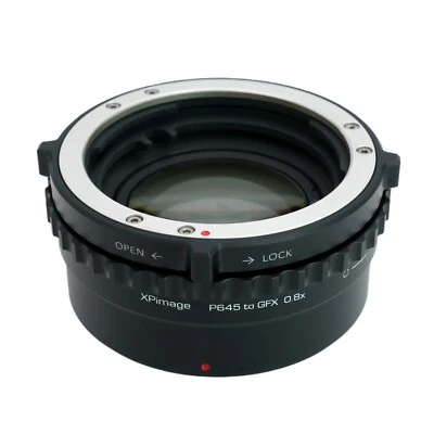 XPimage 0.8x Focal Reducer Lens Adapter for Pentax 645 Lens to Fuji GFX G Camera - Image 1 of 4