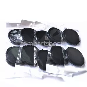 10pcs 43mm side pinch Snap-on Front lens cap cover for Sony Nikon Pentax Olympus - Picture 1 of 1