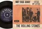 THE ROLLING STONES NOT FADE AWAY DANISH PS+45 1964 BUDDY HOLLY MOD R&B FREAKBEAT