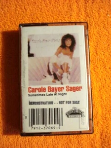 Carol Bayer Sager "Sometimes Late at Night" 1981 Audio Cassette - Picture 1 of 4