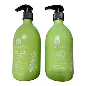 LUSETA Macadamia & Argon Oil Shampoo & Conditioner 16.9 OZ (1 Set) - Picture 1 of 4