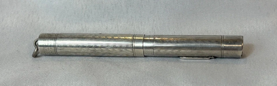 Pluma Estilográfica Wahl De Colección FOB Plata de Ley S & B 14K Nuevo en Caja Foto 1 de 4