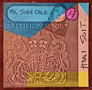 John Cale vinyl LP - Honi Soit. Original 1981 Promo Copy. Record is EX condition - Picture 1 of 6