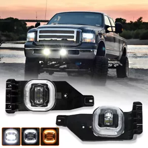 For Ford F-250/350/450/550 SUPER DUTY 2005-07 LED Fog Lights Accessories Signal - Bild 1 von 16