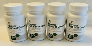 4 Bottles - Forever FIELDS of GREENS Green Food, Helps Digestion FREE SHIPPING - Picture 1 of 4