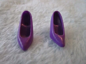 Mattel Barbie Purple High Heels, Arch Thin Heel Pointed Toe - Picture 1 of 3