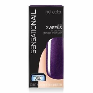SENSATIONAIL Gel Polish for Nails with Manicure Stick - Choose Any Color, 0.25oz
