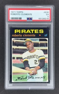 1971 Topps #630 Roberto Clemente (Pittsburgh Pirates) PSA 5 EX NEW SLAB! - Picture 1 of 2