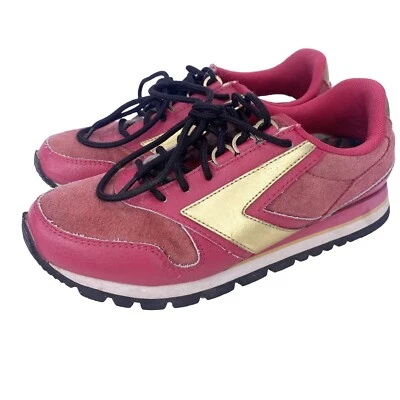 Vintage Brooks Heritage Pink Gold Suede Sneakers Shoes Women’s Size 7.5 Retro - Image 1 of 4