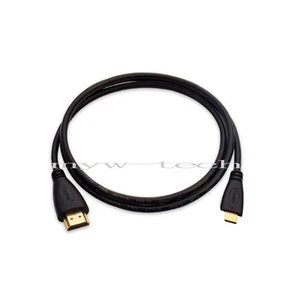 HDMI 1080P A / V HD TV Video Cable Cable Lead para Panasonic HC-V180 K Camcorder Cam - Imagen 1 de 2