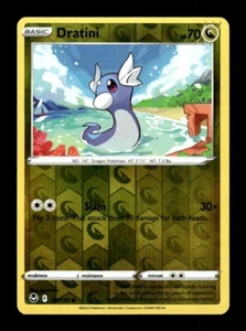 Pokemon Silver Tempest DRATINI 129/195 Reverse Holo - Picture 1 of 1