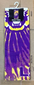LSU Tigers NCAA 30x60 Beach Towel - Picture 1 of 3