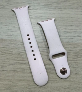 APPLE ORIGINAL WATCH SILIKON SPORT BAND 41MM 40MM 38mm - M/L ARMBAND PINK SAND - Bild 1 von 4
