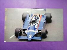altes Poster Didier Pironi Candy Tyrrell, Formel 1 Grand Prix 1979, 24x42cm