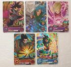 Lot de 5 jeux de cartes promo japonais Dragon Ball Super Dragonball Heroes TCG