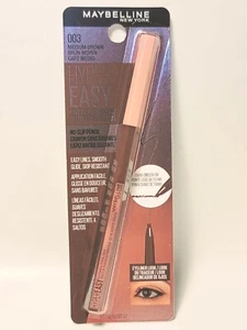 Maybelline New York Hyper Easy No Slip Pencil Eyeliner Makeup, Medium Brown 003 - Picture 1 of 5