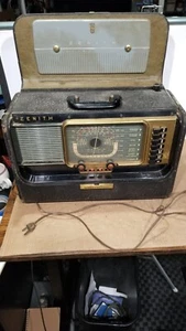 Vintage Zenith TransOceanic Radio Model G500 5G40 - #10 - No Power - Picture 1 of 7