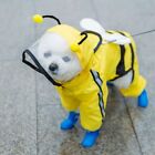 Pet Dog Cat Raincoat Hooded Reflective  Rain Coat Waterproof Jacket Dog Clothes