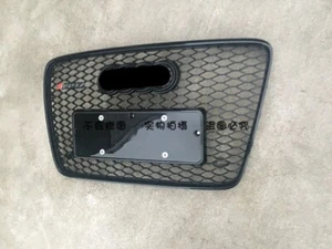 Parrilla de radiador estilo RSQ7 parrilla de nido de abeja parrilla delantera completamente negra para Audi Q7 2007-2015 - Imagen 1 de 2