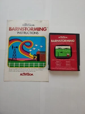 Barnstorming Atari 2600 with Manual Tested - Image 1 of 4