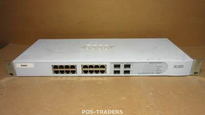 3Com 3C16485A 2816-SFP Plus Baseline Network Switch 16-Port Ethernet 4-Port SFP  - Image 1 of 2
