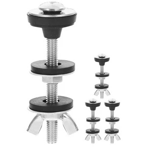 4 Pcs Toilet Screws Heavy Duty Bolt Lid Accessories Fixing Bolts - Picture 1 of 12