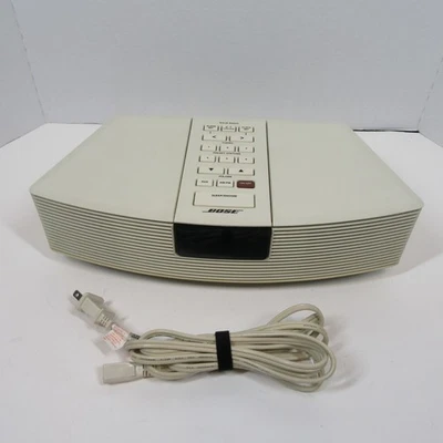 Bose Wave Radio Model AWR1W1 AM FM Alarm Clock Radio System No Remote TESTED - Image 1 of 4