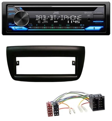 JVC Bluetooth MP3 USB DAB CD Autoradio für Fiat Doblo 12-15 Opel Combo 10-15 - Bild 1 von 4