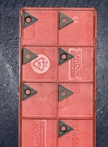 SANDVIK TCMT 09 02 04-UF 1.8(1.5)1-UF Carbide Turning Insert  4025    7 Inserts - Picture 1 of 6