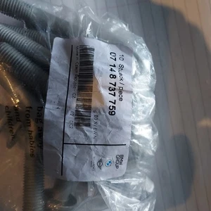 BMW 3 G20 Front Bumper Reinforcement Hexagon Screw & Flange 8737759 GENUINE B7 - Picture 1 of 2
