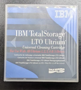 IBM LTO UNIVERSAL CLEANING TAPE CARTRIDGE #35L2086 - Brand New Open Box - Picture 1 of 4