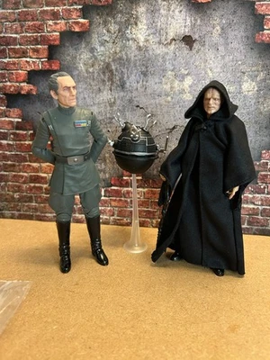 Star Wars Black Series Grand Moff Tarkin & Emperor Palpatine  6'' Action Figures - Image 1 of 4