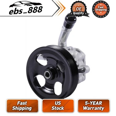 Power Steering Pump for Jeep Wrangler 3.6L 2012 2013 2014 2015 2016 2017 2018 - Image 1 of 3