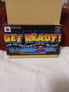 Diddy Kong Racing VHS Tape N64 Nintendo 1997 Vintage FREE SHIPPING - Foto 1 di 5