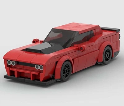 Lego Dodge Hellcat Redeye Muscle Car 193 piezas personalizado sin usar, en caja Foto 1 de 4