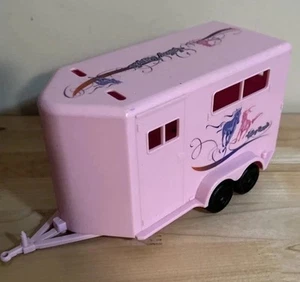 Pink Valley Ranch Pink Horse Trailer Popak GUC *Trailer Only - Picture 1 of 12