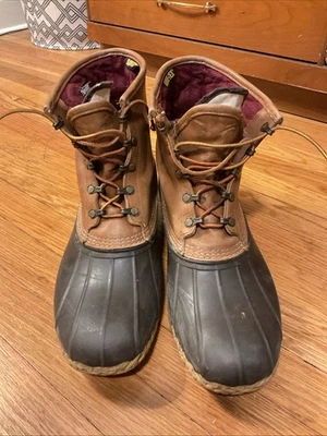 Botas de nieve LL Bean para hombre Gore-Tex Thinsulate aisladas talla 14 hechas en EE. UU. Foto 1 de 4