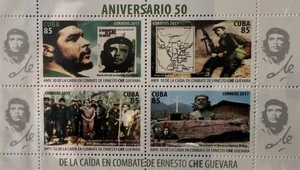 Souvenir Sheet Che Guevara 50th anniversary Of Death /Fall In Battle Stamps - Picture 1 of 3
