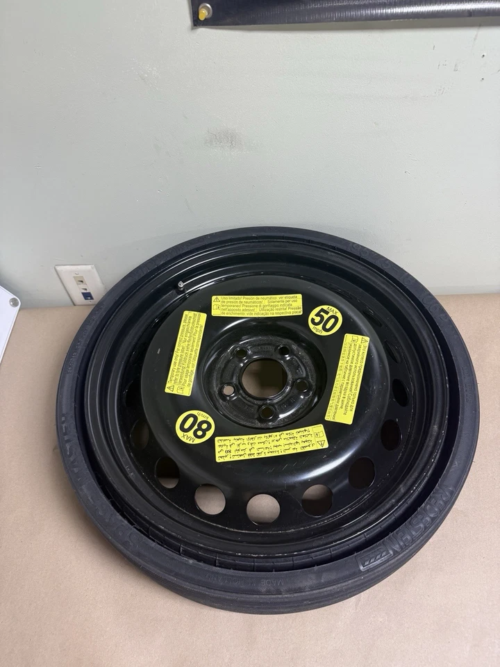 2009-2017 AUDI Q5 8R ARO DE RODA SOBRESSALENTE 18X6 ET36 18" com pneu 195/75-18 106p OEM - Imagem 1 de 4