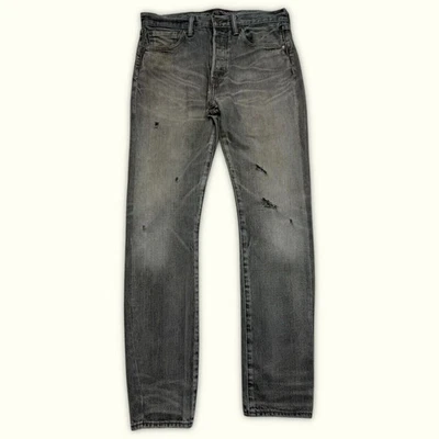 levi's Vaqueros W32/L32 Gris Bueno Hombres (m253) - Imagen 1 de 4