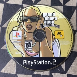 Grand Theft Auto San Andreas PS2 PlayStation 2 Game GTA Tested (Disc Only) - Picture 1 of 2