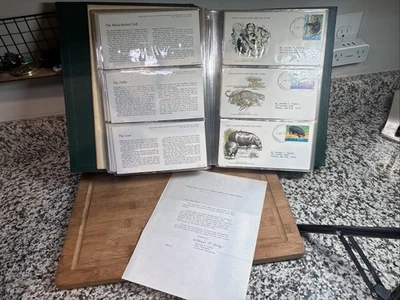 The Official Collection of World Wildlife Fund 144 Fundas Primer Día 1976 - 1979 Foto 1 de 4