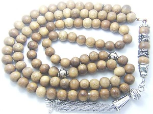 8mm x 99 BAYONG PRAYER BEADS ISLAMIC TASBIH MASBAHA QURAN GIFT - Picture 1 of 3