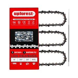 Chainsaw Chain 16 Inch .325" Pitch, .050" Gauge, 66 Drive Links Fits Husqvarn... - Picture 1 of 7