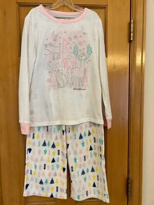 Girls' Size 10/12 Medium Eddie Bauer Pajamas - Picture 1 of 7