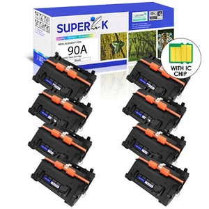 8PK CE390A 90A Toner Cartridge For HP LaserJet M4555h M601n M602dn M603n M603xh - Photo 1/24